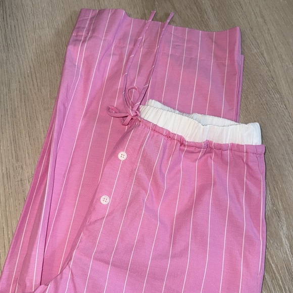 Zara STRIPED BOXER STYLE PAJAMA PANTS - Picture 5 of 7